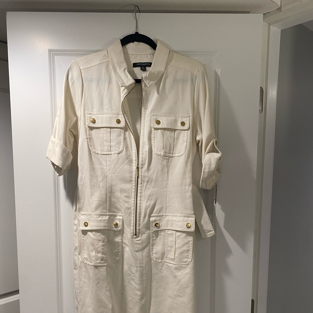 Saharagano ivory dress